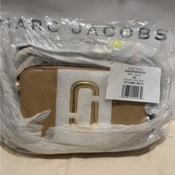 The Snapshot Tan Crossbody Bag - Picture 5 of 11